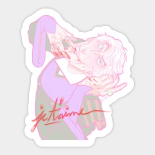 Yandere Je taime Sticker